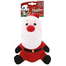 M-PETS XMAS CANE GIOCO IN PELUCHE ST. NICK 24X19X10 CM