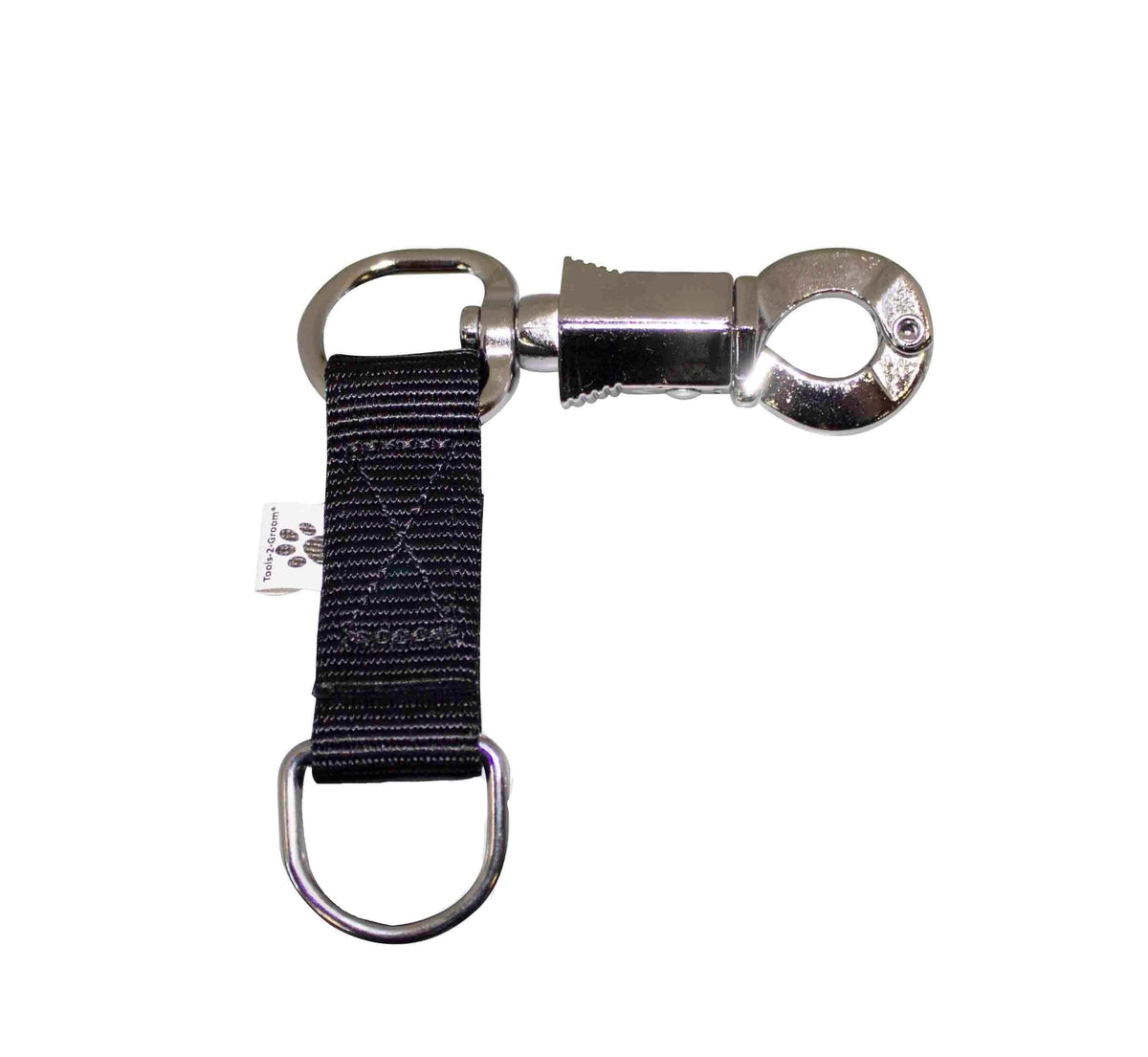 TOOLS-2-GROOM GANCIO DI SICUREZZA CON ANELLO A D