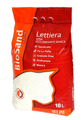 LETTIERA BIOSAND SUPER AGGLOMERANTE BIANCA 10 LT