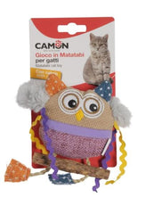 Gioco per Gatti Gatto Gufo con Matatabi & Catnip 15 cm