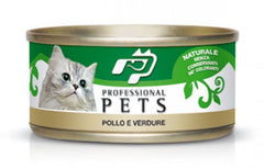 PET PROFESSIONAL GATTO ADULTO POLLO & VERDURE LATTINA 70 GR