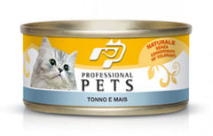 PET PROFESSIONAL GATTO ADULTO TONNO & MAIS LATTINA 70 GR