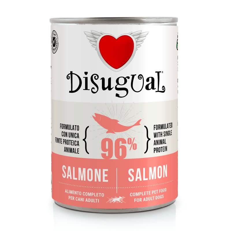 Cane Adulta Monoproteico Salmone Disugual - Lattina 400g