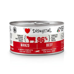 DISUGUAL Cane Adulti Monoproteico Manzo - Lattina 150 g