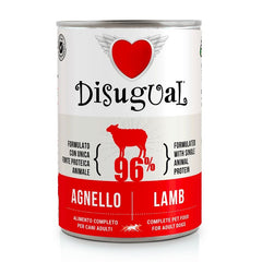 DISUGUAL CANE ADULTO MONOPROTEICO AGNELLO LATTINA 400 GR