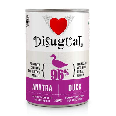 Disugual Cane Adulto Monoproteico Anatra Lattina 400 gr