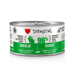 DISUGUAL Cane Adulto Monoproteico Coniglio Lattina 150 gr