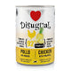 DISUGUAL CANE FRUIT (Fresh Fruit Plus) ADULTO POLLO & ANANAS LATTINA 400 GR