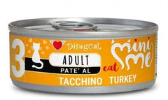 DISUGUAL GATTO MINIME (3) ADULTO TACCHINO LATTINA 85 GR