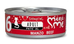 Disugual Gatto Minime Adulto Manzo Lattina 85 gr