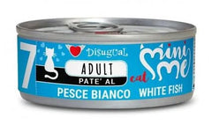 DISUGUAL GATTO MINIME (7) ADULTO PESCE BIANCO LATTINA 85 GR