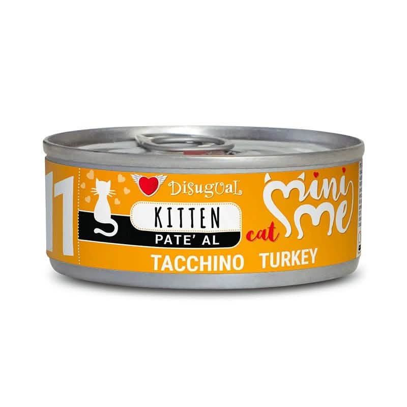 DISUGUAL GATTO MINIME (11) KITTEN TACCHINO LATTINA 85 GR