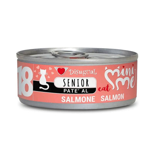 DISUGUAL GATTO MINIME (18) SENIOR SALMONE LATTINA 85 GR