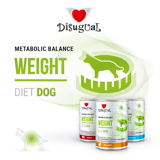 DISUGUAL Cane Diet Weight Manzo 400 gr