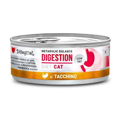 DISUGUAL GATTO DIET DIGESTION LOW FAT TACCHINO 85 GR