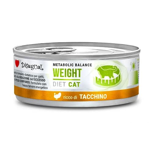 Disugual Gatto Diet Weight Tacchino 85 g