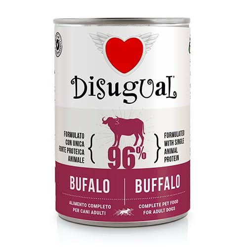 Disugual Cane Adulto Monoproteico Bufalo Lattina 400 gr