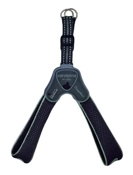 CANE PETTORINA CORALPINA 5TORRI TG. 4 35-45 CM NERO