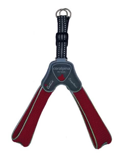 Coralpina Cane Pettorina 5Torri TG. 6 - Rosso Vino