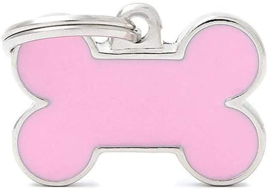 MY FAMILY MEDAGLIETTA SMALL BONE PINK