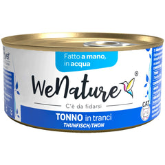 WENATURE GATTO LATTINA IN ACQUA DI COTTURA ADULTO TRANCI DI TONNO 85 GR