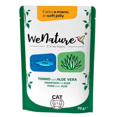 WENATURE GATTO BUSTA IN JELLY ADULTO TONNO & ALOE 70 GR