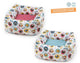 Cuccia Quadrata Multicolore LEO PET GATTO RODI 50x50x20 cm