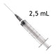 SIRINGA PIC STERILE 2,5ML AGO 22GX0.70X30 100 PEZZINUOVA REFERENZA