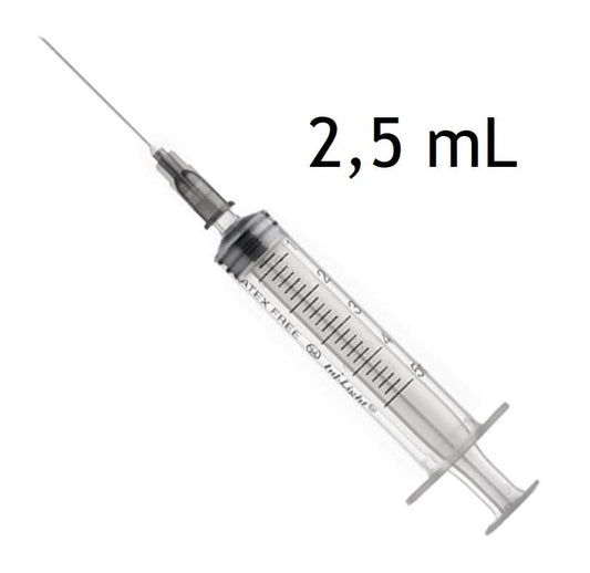 SIRINGA PIC STERILE 2,5ML AGO 22GX0.70X30 100 PEZZINUOVA REFERENZA