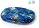 LEO PET CUSCINO OVALE NETTUNO OXFORD 70X50 CM BLUE OCEAN