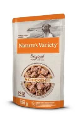 NATURES VARIETY CANE ORIGINAL PATE ADULTO MINI POLLO 150 GR