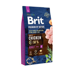 BRIT PREMIUM BY NATURE CANE ADULTO SMALL POLLO 1 KG