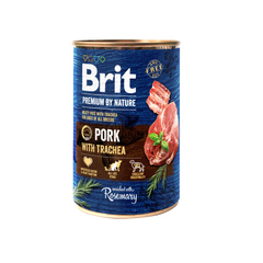 BRIT PREMIUM BY NATURE CANE LATTINA ADULTO MAIALE & TRACHEA DI MAIALE 400 GR