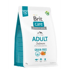 BRIT CARE CANE GRAIN FREE ADULT MEDIUM SALMON 3 KG