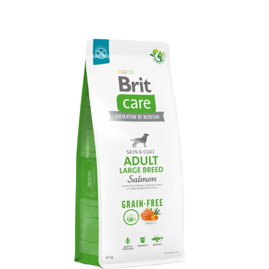 Brit Care Cane Adult Large Salmone 12kg | Grain Free Taglia Grande