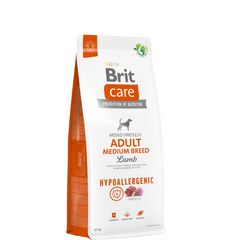 BRIT CARE CANE HYPOALLERGENIC ADULT MEDIUM LAMB 12 KG